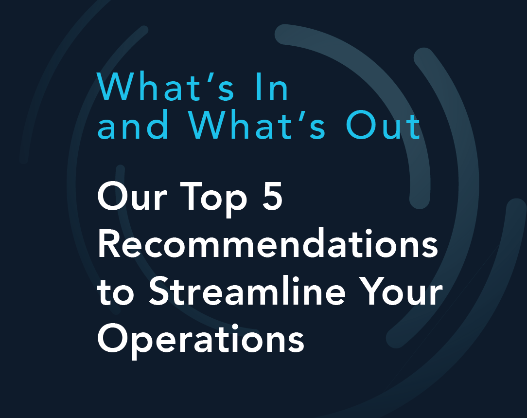 Docutech Top 5 Recommendations to Streamline Your Operations